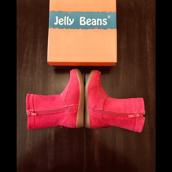 Jelly Beans Downfall Fuchsia Toddler Boot - Picture 5 of 8